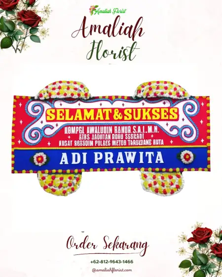Papan Bunga Ucapan Selamat Axa Tower